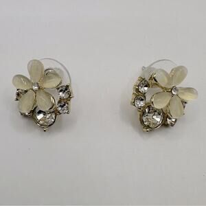 925 Marked Flower Earrings Stud posts Costume Jewelry Preppy Flowers